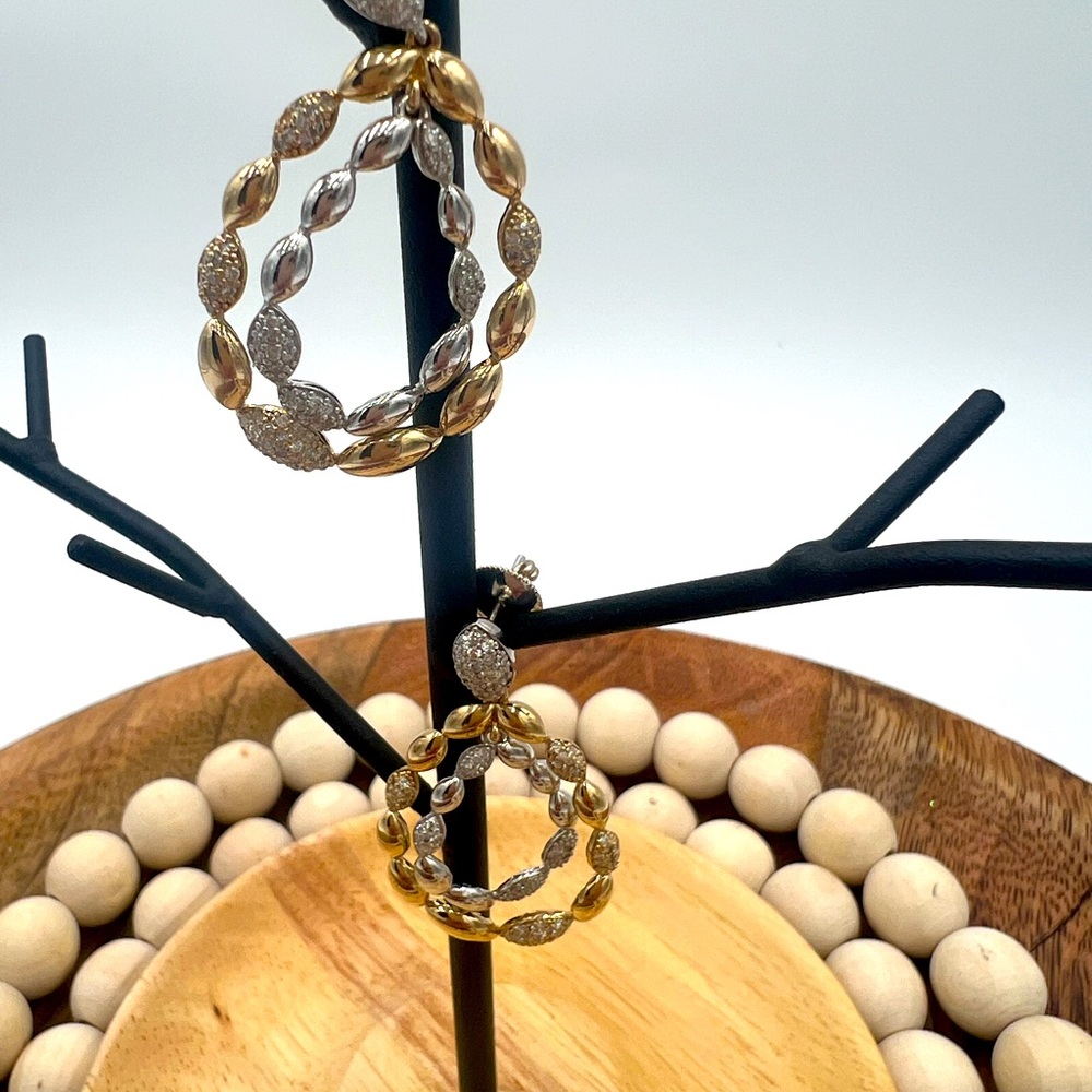 14K 1.12 CTW Earrings! Gorgeous!